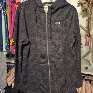 PINK Victoria's Secret Women's Charcoal Utility Jacket